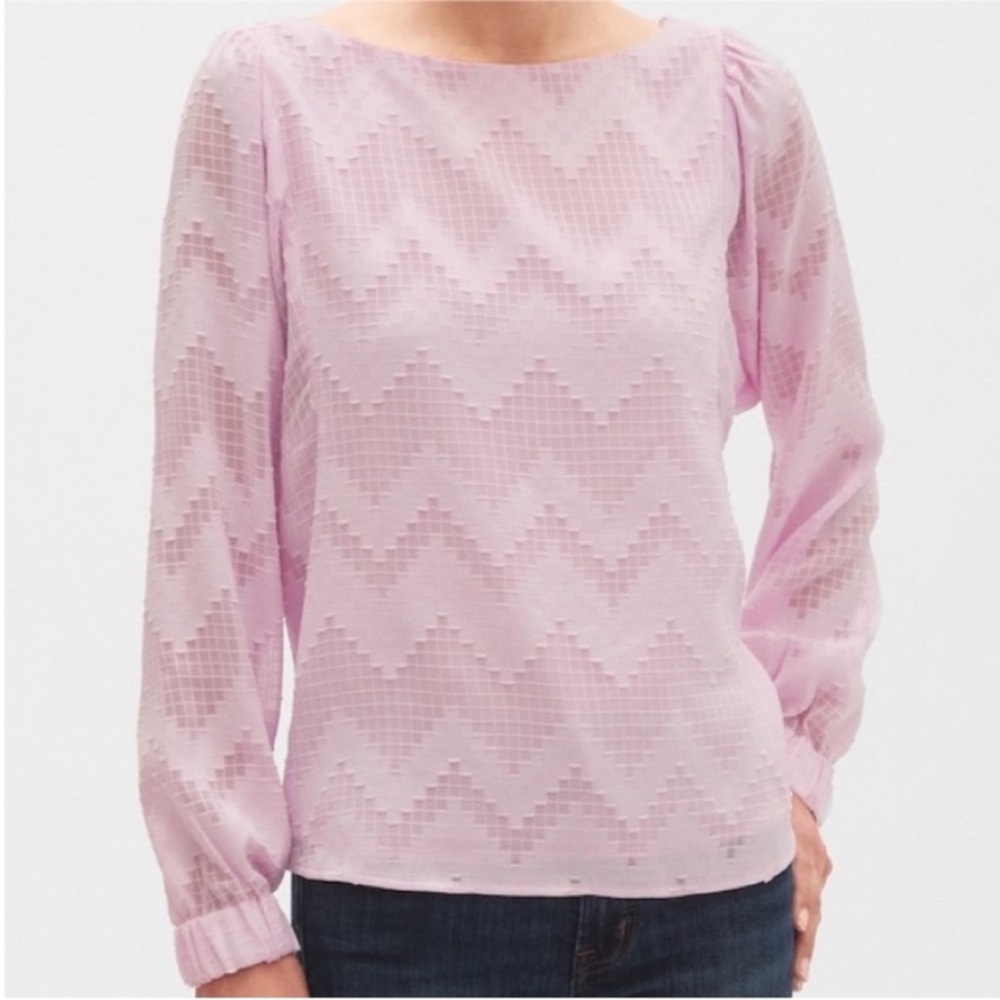 Banana Republic boat neck blouse